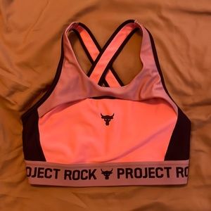 Under Armour project Rock sports bra
